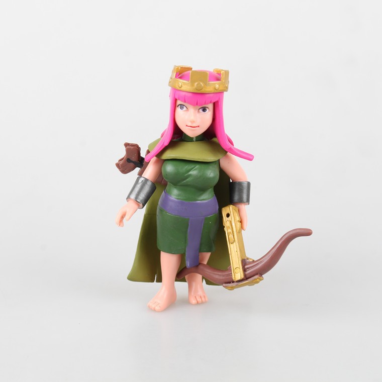 Features: New Arrival Clash of Clans Roles Toys Mini size and looks very re...