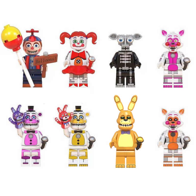 Five nights at discount freddy's lego figures